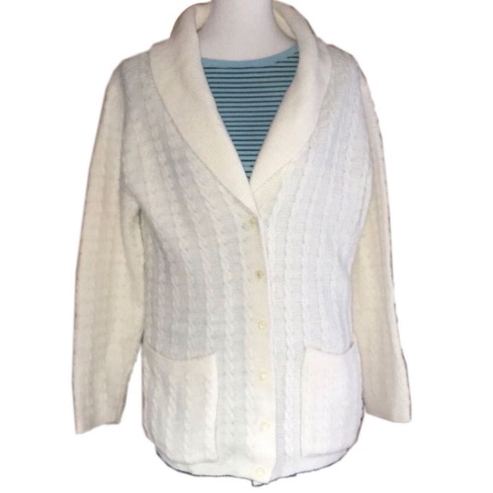 🎒BTS SALE📚 Handmade Vintage Cable-knit Cardigan